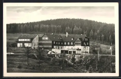 AK Seiffen, Ansicht vom Zentrag-Ferienheim Nussknackerbaude