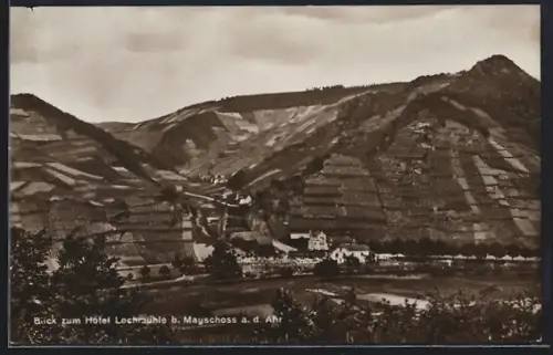 AK Mayschoss a. d. Ahr, Blick zum Hotel Lochmühle