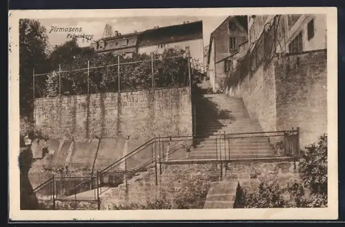 AK Pirmasens, Partie am Felsenberg