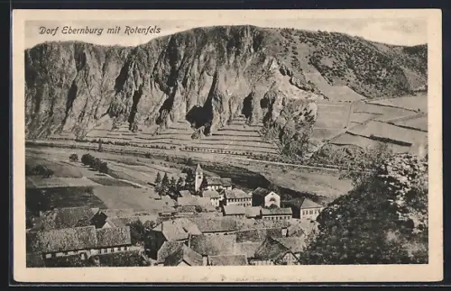AK Ebernburg, Teilansicht mit Rotenfels