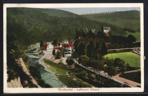 AK Altwied, Blick auf das Wledbachtal
