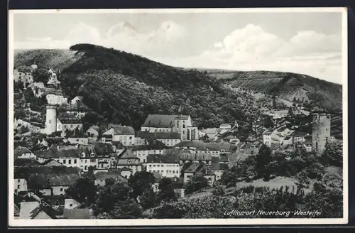 AK Neuerburg /Westeifel, Ortsansicht mit Umland