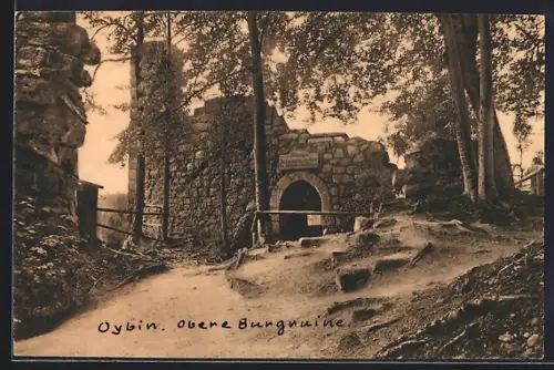 AK Oybin, Obere Burgruine