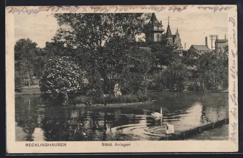 AK Recklinghausen, Städtische Anlagen