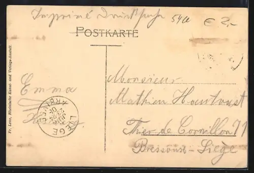 AK Arenberg, Blick zur Kirche