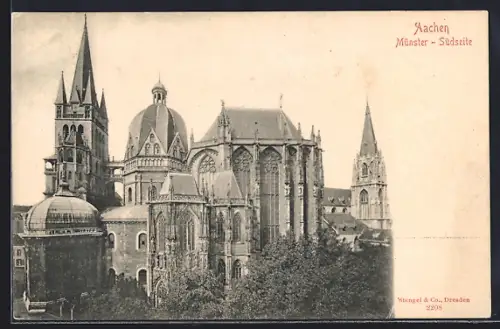 AK Aachen, Münster Südseite