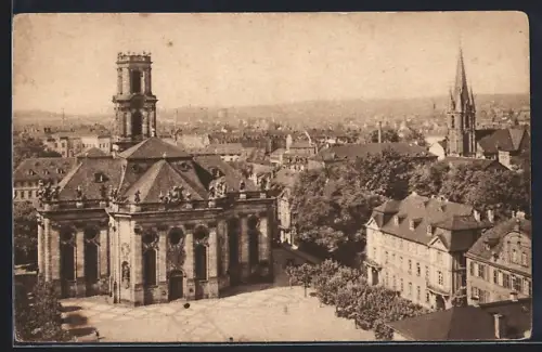 AK Saarbrücken, Ludwigskirche, St. Jakobskirche