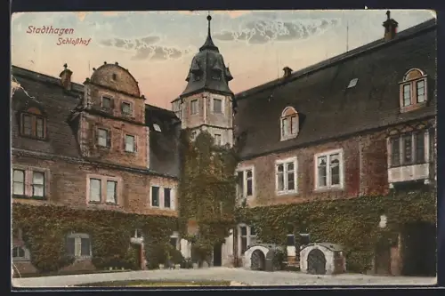 AK Stadthagen, Schlosshof