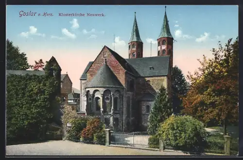 AK Goslar a. Harz, Klosterkirche Neuwerk