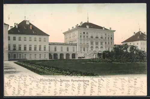 AK München, Schloss Nymphenburg
