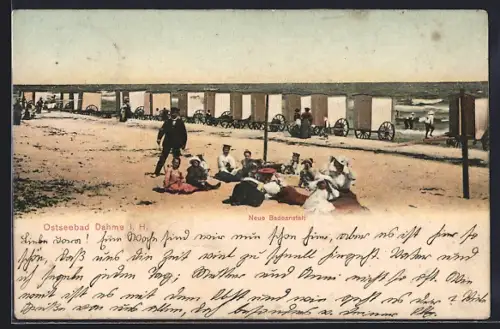 AK Dahme i. H., Neue Badeanstalt