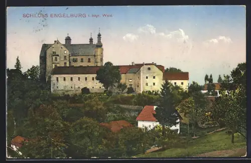 AK Engelburg /Bay., Schloss Engelburg