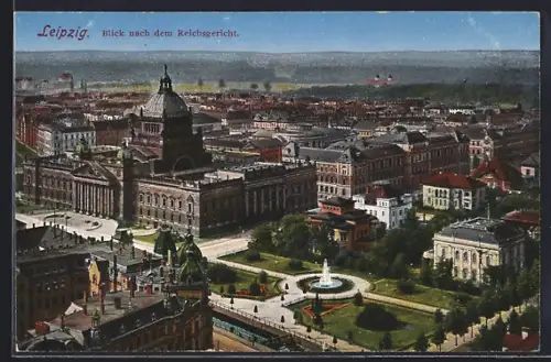 AK Leipzig, Blick auf das Reichsgericht
