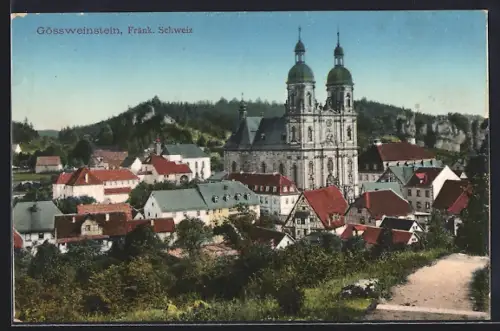 AK Gössweinstein /Fränk. Schweiz, Die Wallfahrtskirche