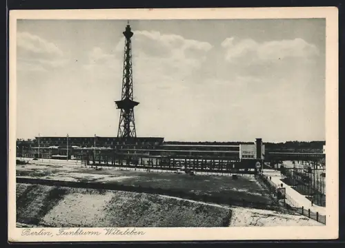 AK Berlin-Charlottenburg, Funkturm Witzleben