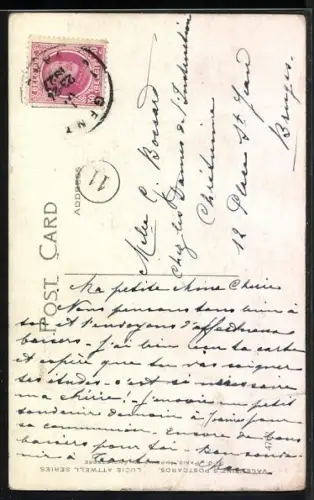 Künstler-AK Mabel Lucie Attwell: I may not be good looking but I am good!, Amor mit Pfeil und Bogen