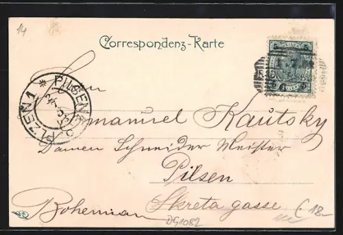 AK Radkersburg, Geschäfte in der Langgasse