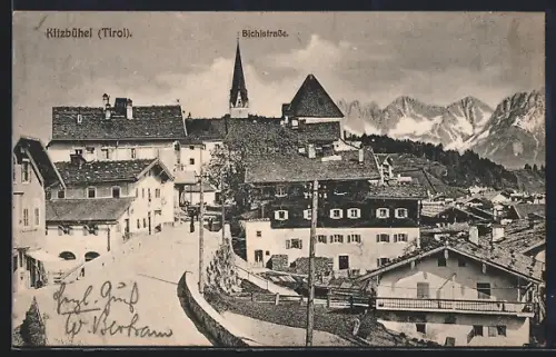 AK Kitzbühel /Tirol, Partie in der Bichlstrasse