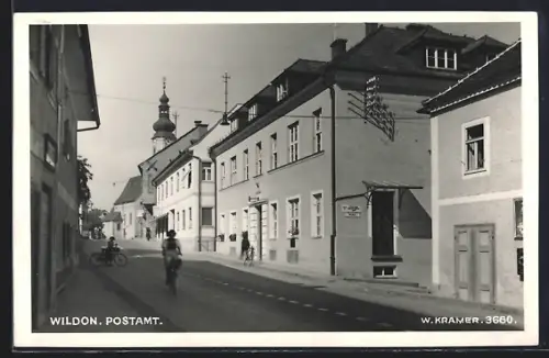 AK Wildon, Partie am Postamt