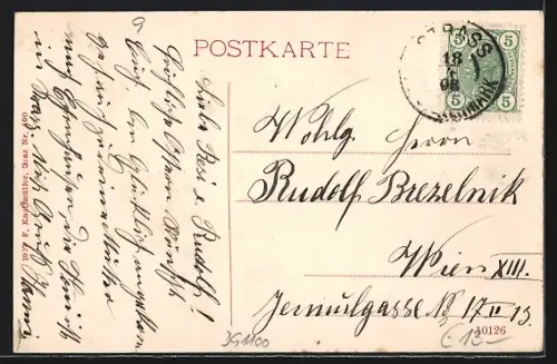 AK Strass, K. u. k. Militär-Unterrealschule