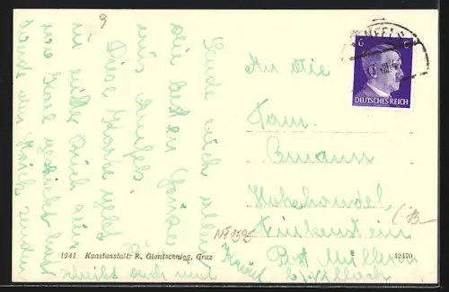 AK Arnfels /Steiermark, Blick zum Erholungsheim