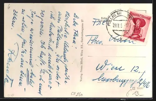 AK Pöllau /Stmk., Gasthof Schreiner