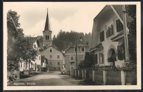 AK Paternion /Kärnten, Blick zur Kirche