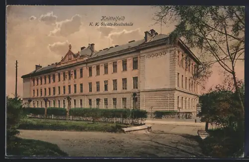 AK Knittelfeld, K. K. Staats-Realschule