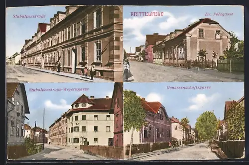 AK Knittelfeld, Dr. Pözgasse, Genossenschaftsgasse, Stubalpenstrasse