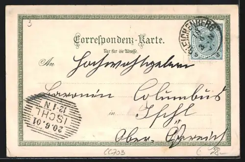 Lithographie Bad Gleichenberg, Ortsansicht aus der Vogelschau