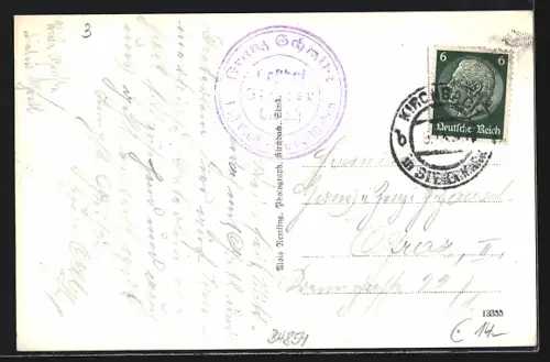 AK Wolfsberg bei Wildon, Gasthof Stelzer Glojach, Bes. Franz Schmidt