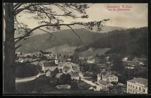 AK Hohenberg, Gesamtansicht von der Südwestseite