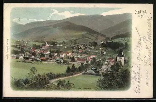 AK Spital, Blick auf den Ort