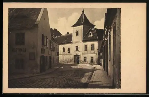 AK Baden, Gasthaus und Bürgerspital