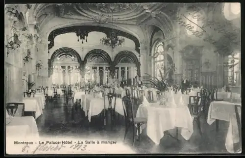 AK Montreux, Le Palace-Hotel, La Salle à manger