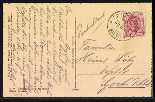 AK Castelrotto, Monte Calvario