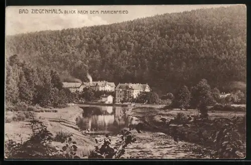 AK Bad Ziegenhals, Blick nach dem Marienfried