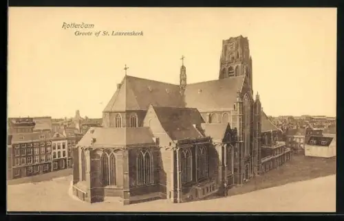 AK Rotterdam, Groote of St. Laurenskerk
