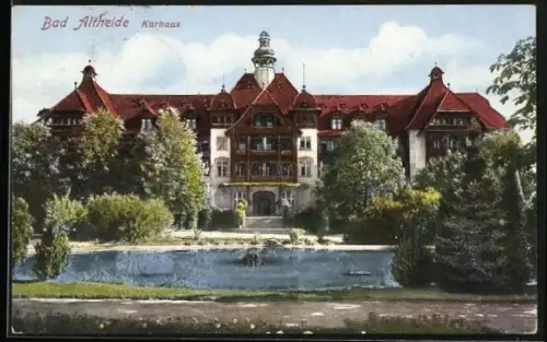 AK Bad Altheide, Ansicht vom Kurhaus