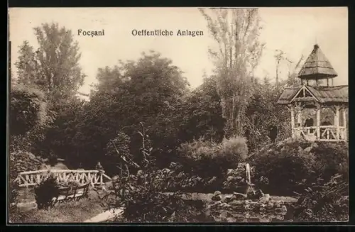 AK Focsani, Oeffentliche Anlagen