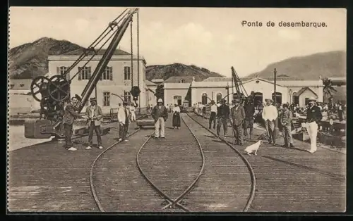 AK Sao Vicente, Ponte de desembarque