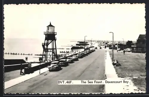 AK Dovercourt, Dovercourt Bay, Sea Front with lighthouse
