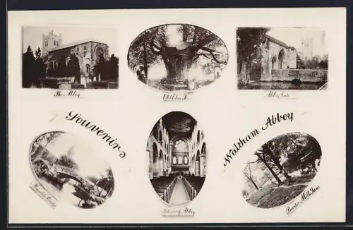 AK Waltham, Waltham Abbey, Abbey Gate, Powder Mill Lane, Old Elm Tree, Harolds Bridge