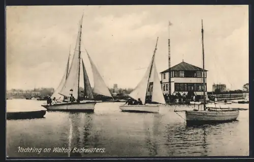 AK Walton, Walton Backwaters with yachts
