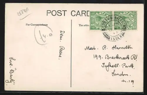 AK Canvey-on-Sea, Shoreline during high tide