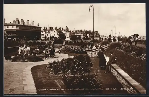 AK Clacton-on-Sea, Sunk Garden and War Memorial