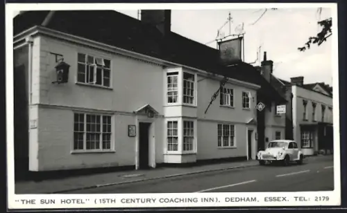 AK Dedham /Essex, The Sun Hotel, 15th century coaching inn