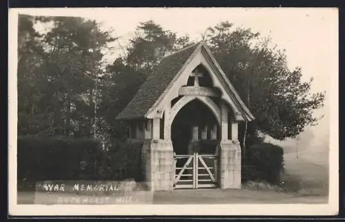 AK Buckhurst Hill, War Memorial 1914-1918