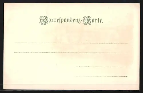 Lithographie Rosenberg, Blick über das Prebischthor