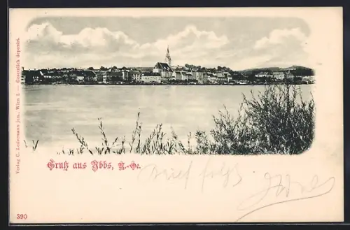 AK Ybbs an der Donau, Panorama